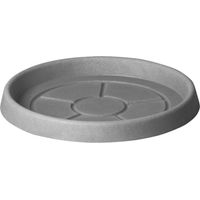 Soucoupe Ronde Anthracite - 27 cm