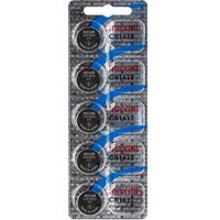 LOT DE 5 (5x1) PILES CR1632 MAXELL