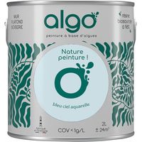 Peinture écologique 2 L Bleu Ciel Aquarelle - Algo
