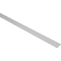 Perfil plano duval plata 30 mm aluminio