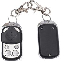 Lot de 2 télécommandes pour portail coulissant - Système d'ouverture de portail coulissant - Matériel - Pour portail coulissant - Avec porte-clés - Kit de sécurité