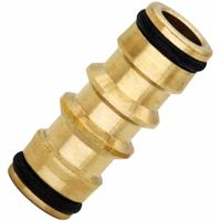Paquet de 1 raccords de Tuyau de Jardin en Laiton pour Robinet de Tuyau de Jardin