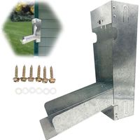Sistema di raccolta dell'acqua piovana. Adatto a pluviali standard in acciaio inox da 3 x 4 pollici.