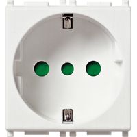 VIMAR - 14209 Enchufe 2P+T 16A P30, blanco