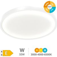 LED-Deckenleuchte "Belair" (32W 3CCT 3520lm) IP44/IK4 Ø230x25mm weiße Farbe
