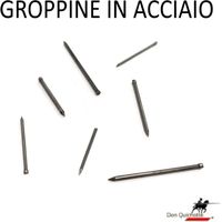 GROPPINE " DON QUICHOTTE " IN ACCIAIO DIAMETRO 1.2 MM - LUNGHEZZA 25 MM