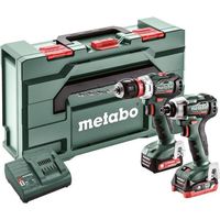 Metabo PowerMaxx Combo Set 2.7.4 12V Combi Drill & Impact Driver With 1x 2.0Ah & 1x 4.0Ah Battery