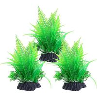 Lot de 3 brins d'herbe pour aquarium
