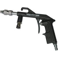 Adler Pistola de agua y aire, herramienta neumática profesional para limpieza industrial y mantenimiento, regulación de flujo, diseño ergonómico, estructura resistente, color metálico.