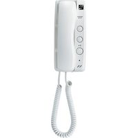 Aiphone – Poste audio combiné GT1D avec boucle magnétique – 2 fils – Fixation murale – Compatible gamme GT – Pour personnes malentendantes
