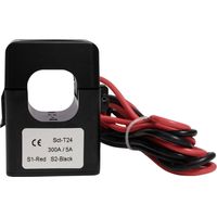 Counttec Transformador de corriente negro 300 A 5 A