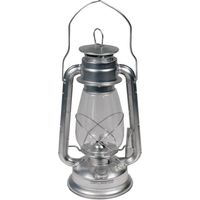 MFH - Military & Adventure Zink Lampada a petrolio Argento 1 pz.