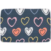 Alèse lavable, réutilisable, protection pour incontinence, alèse-150.00X100.00X1.00CM-Dark Blue