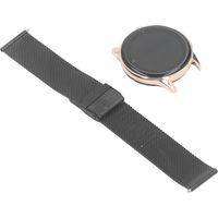 Montre connectée de sport à écran rond, tracker d'activité, appels sans fil, étanche IP67, multisports, montre de running multifonctionnelle noire