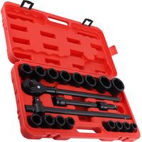 21x 3/4 pouces Drive Deep Impact jeu de douilles 19mm-50mm extension de cliquet