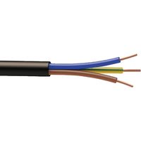Bis-Electric – Câble électrique RO2V 3G2.5 – 3 conducteurs – Longueur 50 mètres – Pour installations électriques en milieu humide