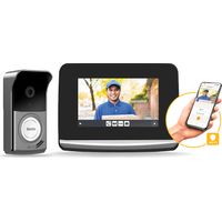 SOMFY 1871273 - Visiophone professionnel V500 Pro io Connect - Rail Din