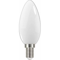 Ampoule Opaque Flamme Led E14 4w 430 Lm Blanc Chaud - Prolight