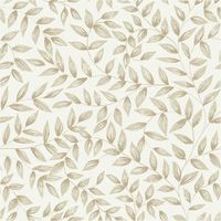 Grandeco Jessy Inia Beige Leaf Wallpaper Paste The Wall Vinyl Scrubbable