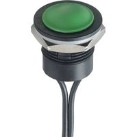 APEM IAR3F1300 IA Series Pulsante 24 V/DC 2 A 1x Off / (On) Momentaneo (Ø x A) 16 mm x 20 mm IP67 1 pz.