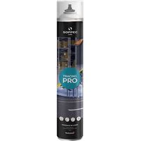Soppec – Peinture de marquage au sol 750ml – Spray précis pour marquage rapide – Résistance à l’encrassement – Sèche au toucher en 11 minutes