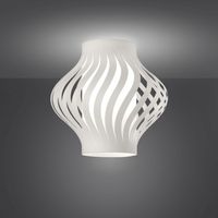 Plafonnier blanc Cm. 40 x 39h