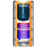 Speicher in Speicher System mit einem Wärmetauscher - JHKE 1500 L
