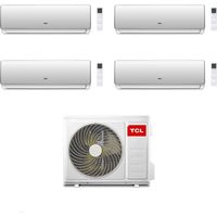 TCL Climatizzatore Condizionatore Inverter Quadri Split Elite F2 serie SN F2S0 9+9+9+12 con MT3240 Wi-Fi R-32 Classe A++