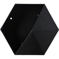Étagère murale hexagonale Étagère de rangement hexagonale géométrique Étagère murale flottante géométrique simple