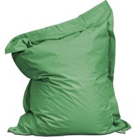 Housse vide pour pouf XXL imperméable en polyester – Dimensions 180 x 145 cm – Anti traces d'humidité – Fermeture zip et bande scratch – Solys