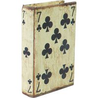 Set 2 Behälter für Spielkarten 7 BLUMEN