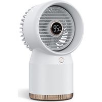 Rafraîchisseur d'airMini Climatiseur Portable , Ventilateur Silencieux Chambre, Clim Mobile Rechargeable USB Petit Humidificateur Air