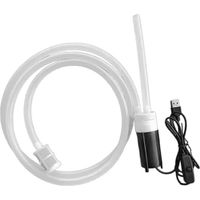 Pompe à vin électrique auto-amorçante - Pompe de transfert - Siphon - Tube de pompe à bière - Siphon à bière avec ménage - 1,5 m