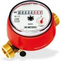 Bmeters GSD8 Wasserzähler rot Durchmesser 34 DN 20