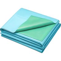 Garronda Teichfolie 6x1m (6m²) PE 0,5 mm Stärke - Gartenteich Fischteich Bachlauf UV-beständig 3-lagig Wasserdichte Teich Folie für Wassergarten Brunnen Teichbecken Teichplane Blau-Grün GD-0223