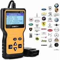 Outil de Diagnostic Auto - Lecteur de Codes Erreur Moteur, Lire et Effacer les Codes, Scanner de Diagnostic Auto