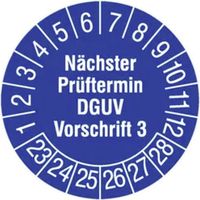 HT Instruments 2002260 Prüfplaketten 15mm Sicherheitsprüfplaketten 1 St.