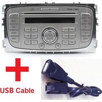 CHIGOODS Autoradio Ford 6000 CD S- C-Max Mondeo Fokus Lecteur CD MP3 USB + Câble USB DE