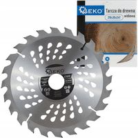 Lame de scie circulaire geko circular saw blade 210 mm 24 dents