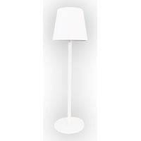 Moderne Tischleuchte, weiß, konischer Schirm, variable Farbe, LED, 2 W, TOSCANA Milagro