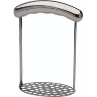 KitchenCraft schiacciapatate di acciaio inox, argento