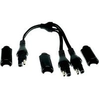 Raccord Pour Chargeur Tecmate Séparateur Y, Sae In Vers 2 X Sae Out à Fusibles. Origine O05. Xteo15. -pl