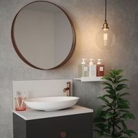 Splashback Silk Grey Glass Bathroom Backsplash 250mmx600mmx4mm