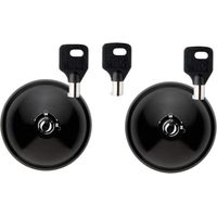 UFO³ Smart Duo Schloss Schwarz für Heck- und Seitentür + 3 Schlüssel - 8090S223PN