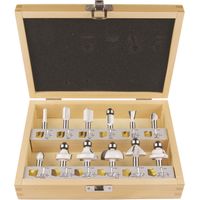 Set de 12 brocas fresadoras MAKITA D-53556