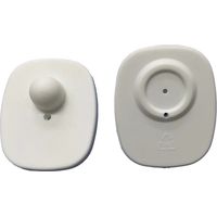 ISC-ETR5-T004 - Étiquette RF carrée blanche