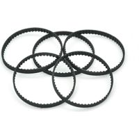Courroie sans fin 227,584 mm de longueur 112 dents synchrone 3 mm de largeur courroie de distribution en boucle fermée paquet de 5 pièces