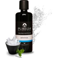 PURELIA Saunaaufguss Konzentrat Menthol 100 ml natürlicher Sauna-aufguss - reine ätherische Öle