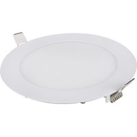 LED-Einbauleuchte, runde, flache Deckeneinbauleuchte, 145 mm, 9 W, 6500 K, Kaltweiß, für Badezimmer, Wohnzimmer
