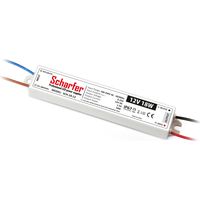Transformateur LED 220V 12V étanche 18W IP67 1.5A universel Scharfer SCH-18-12